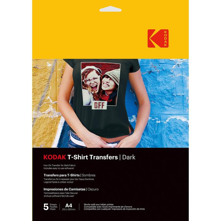 Produktbild Kodak Dark T-Shirt Transfer A4 (A4, 5 x)