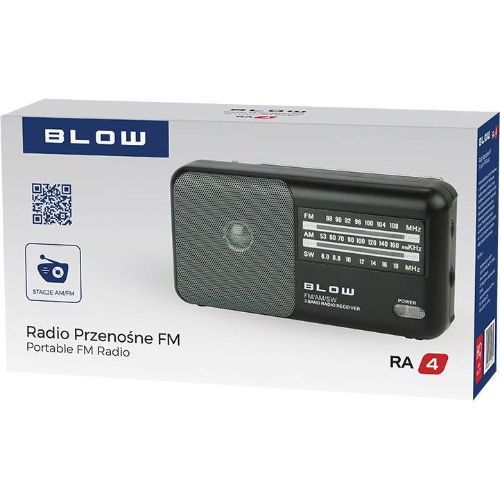 Thumbnail - Blow RA4 (FM, AM), Radio, Schwarz
