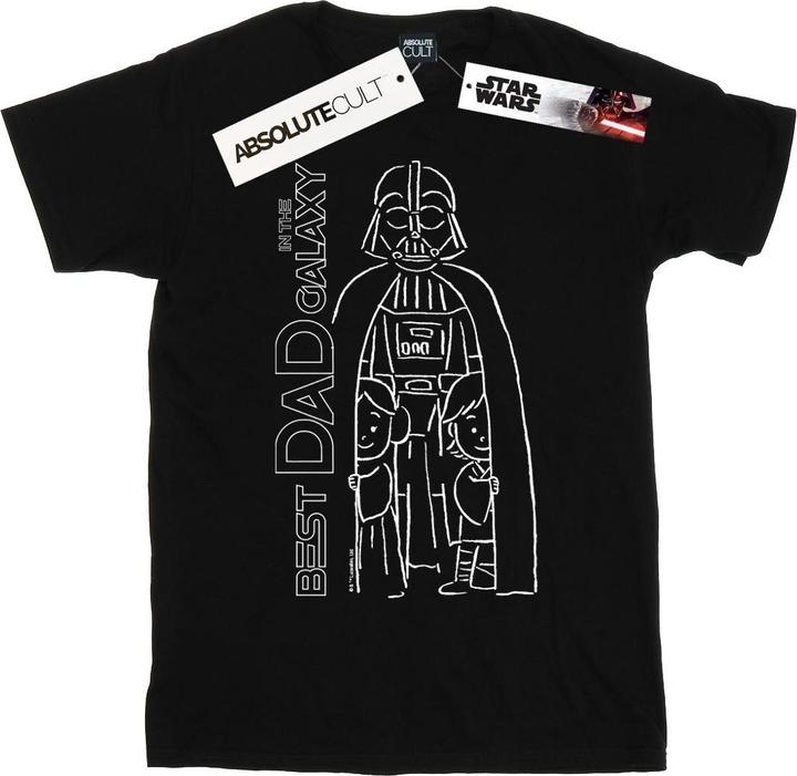 Produktbild Star Wars Best Dad In The Galaxy TShirt (3XL)