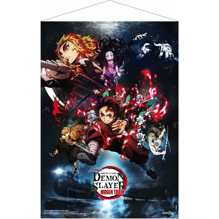 Thumbnail - POPbuddies Demon Slayer: Kimetsu no Yaiba Wandrolle Mugen Train Key Visual 50 x 70 cm, Weiteres Gaming Zubehör, Mehrfarb...