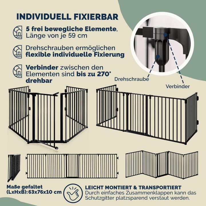 Produktbild Monzana Kaminschutzgitter (81 cm)