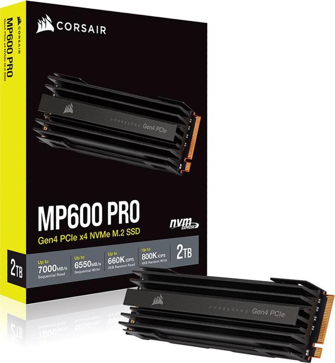 Produktbild Corsair MP600 PRO (2000 GB, M.2 2280)