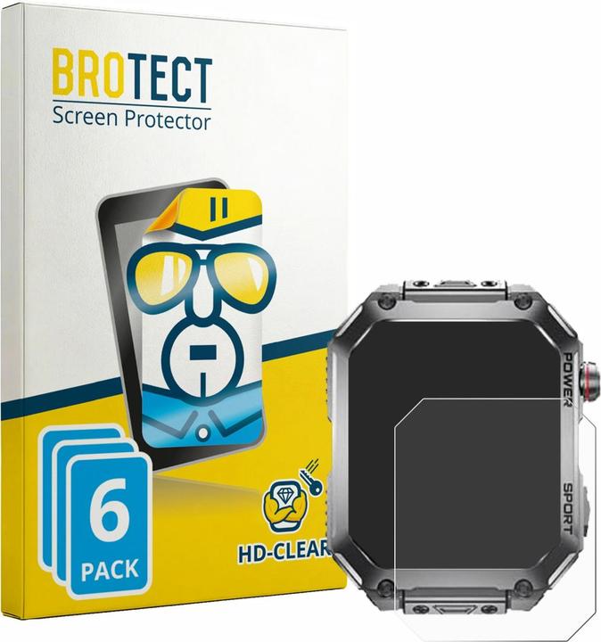 Produktbild BROTECT Schutzfolie für Benyar Smart EF2 PRO-D Displayschutz Displayschutzfolie Folie Klar Transparent