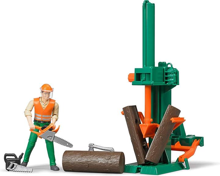 Productafbeelding Bruder BR Bosbouw set bWorld met figuur