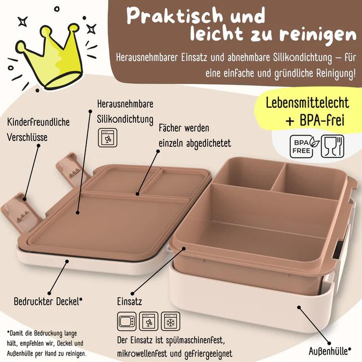 Produktbild Bearfoot Bdose Bento box COMPACT Safari
