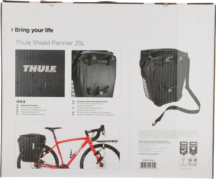 Immagine prodotto Thule Packtaschen-Set (50 l, Borsa portapacchi)