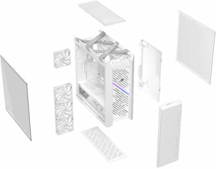 Produktbild ASUS Geh ROG STRIX HELIOS II GX601S WHITE (ATX, E-ATX, Micro ATX (mATX), Mini-ITX)