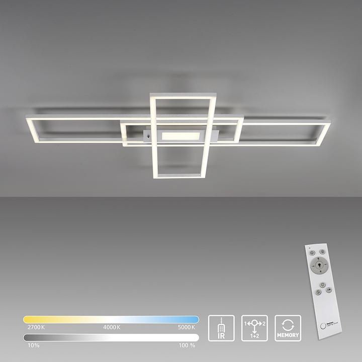 Produktbild Selltec LED Deckenleuchte MINCIO Lichtfarbwechsel CCT, dimmbar, Fernbedienung (5000 lm)