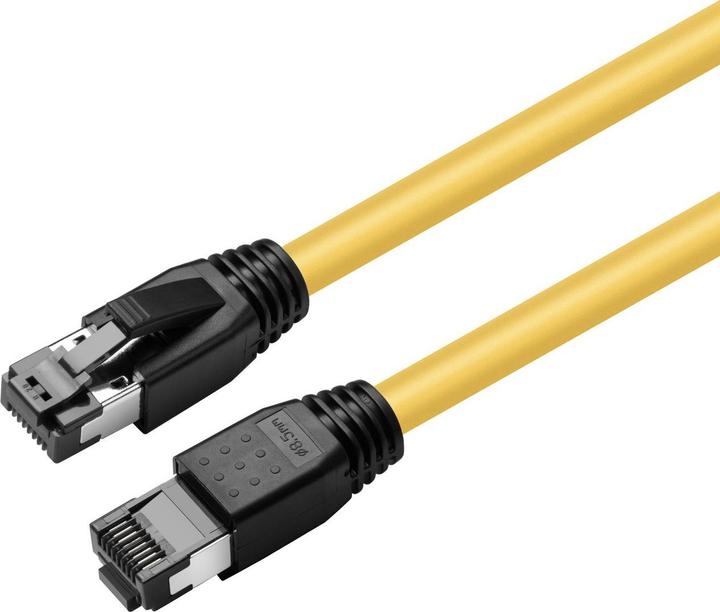 MicroConnect CAT8.1 S/FTP 2m Yellow LSZH (S/FTP, CAT8.1, 2 m)