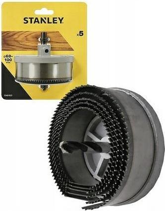 Stanley 5 brocas de campana de acero al carbono para madera - Unid : 5 (30 mm)