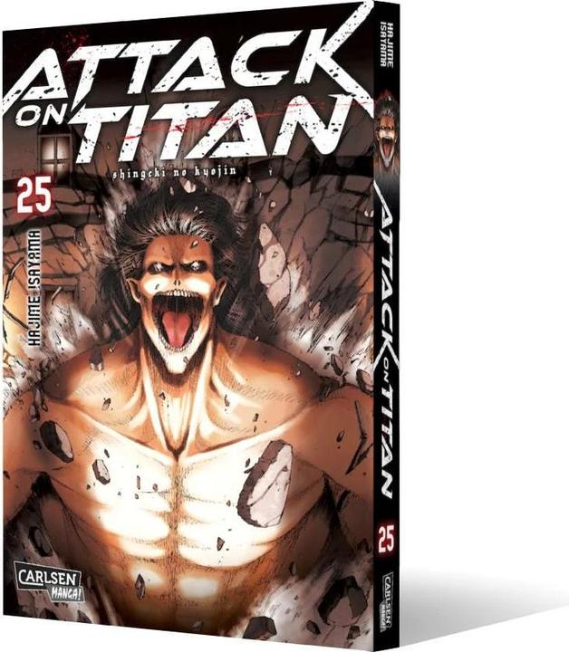 Produktbild Attack on Titan 25 (Deutsch, Hajime Isayama, 2019)