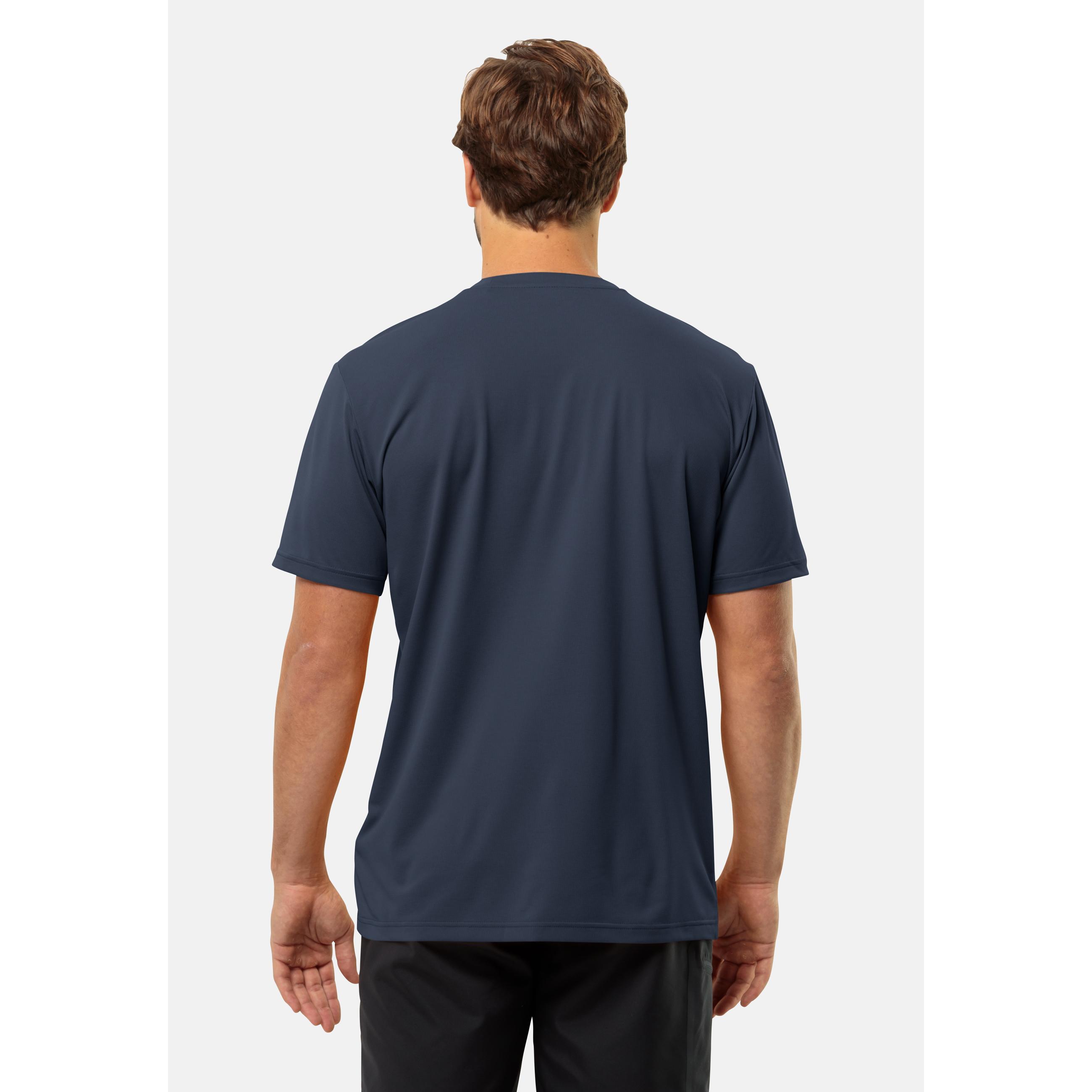 Thumbnail - Jack Wolfskin, Herren, Sportshirt, Delgami S/S M (3XL), Blau, 3XL