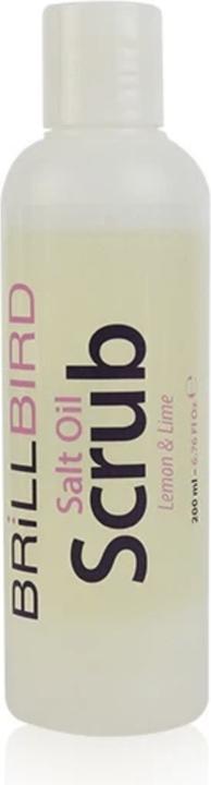 BrillBird Salt oil scrub 200ml (Cleansing scrub, 200 ml)