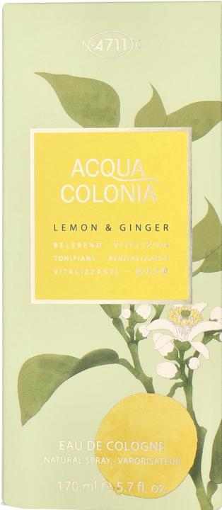 Produktbild Acqua Colonia 4711 Lemon & Ginger (Eau de Cologne, 170 ml)