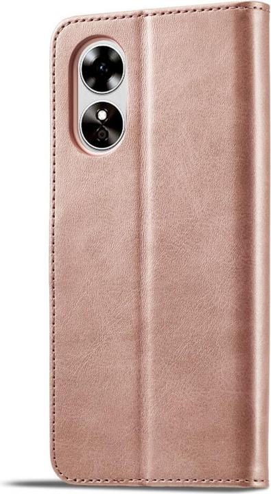 Image du produit LC.Imeeke OPPO A78 5G - Étui en cuir rose (Oppo A78 5G)