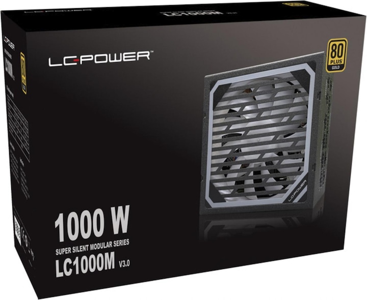 Produktbild LC-Power Super Silent Modular LC1000M V3.0 1000W 80+ Gold (1000 W)