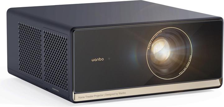 Actual product image Wanbo Projector X5 Pro (2025) 140-inch, Full HD 1080P with Android TV 11, BT 5.0, Black EU (Full HD)