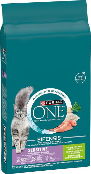 Produktbild Purina ONE Sensitive (Adult, 1 Stk., 9750 g)
