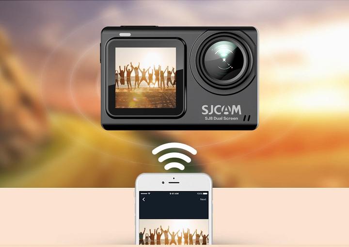 Image du produit Sjcam SJ8 double écran caméra noir (30p, WiFi)