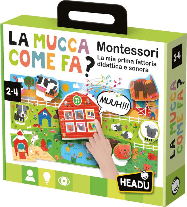 Immagine prodotto Headup Games La Mucca Come fa Montessori