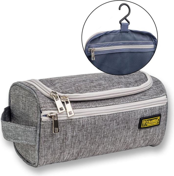 Actual product image Intirilife Toilet bag in GREY