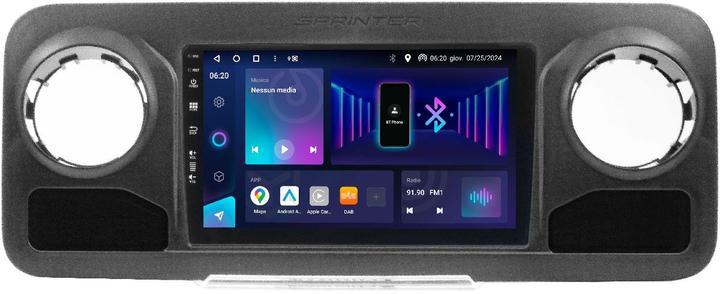 Immagine prodotto Phonocar Mediastation 10.1" Custom Fit (Apple Carplay, Auto Android)