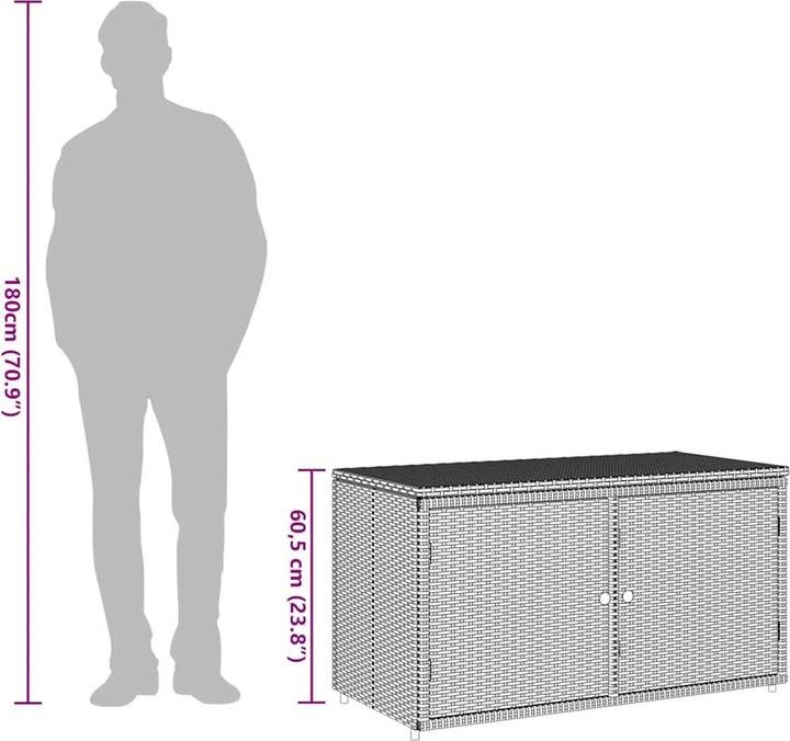Image du produit vidaXL Gartenschrank