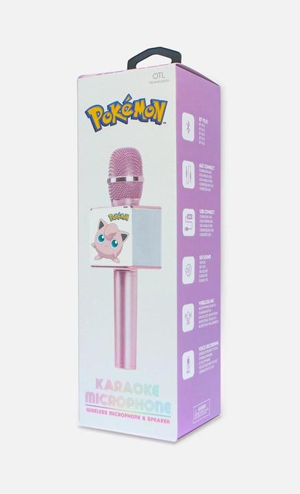 Actual product image OTL Microphone Pokémon Jigglypuff Karaoke Pink