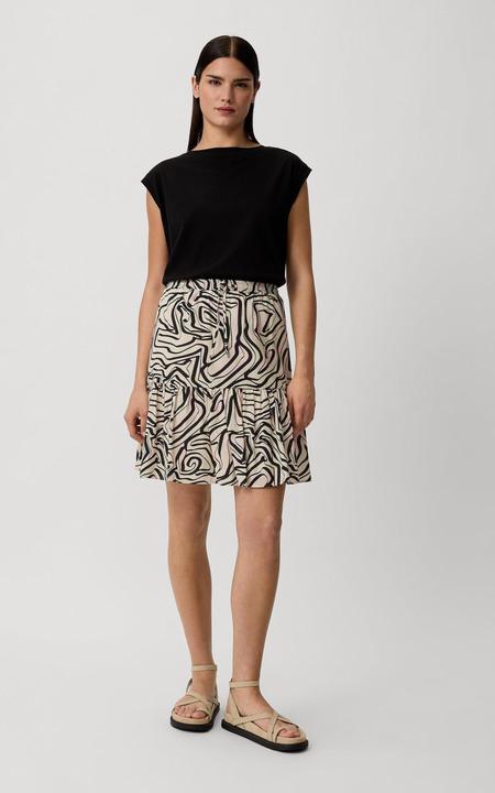 Produktbild Comma Rock Kurzer Rock mit All-over-Print (44)