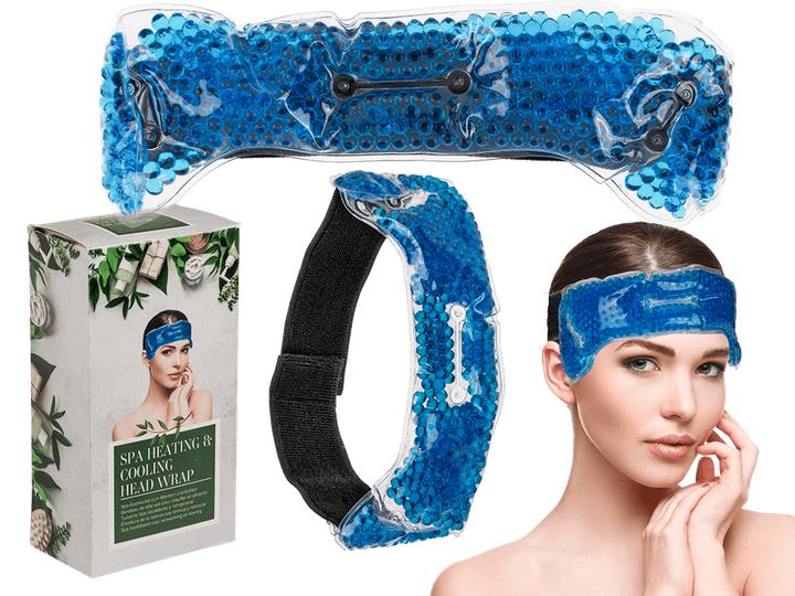 Actual product image Out of the blue Spa head wrap for warming and cooling-Copy (1 x)