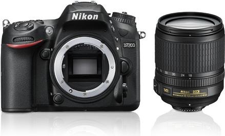 Actual product image Nikon D7200 Kit (18 - 105 mm, 24.20 Mpx, APS-C / DX)