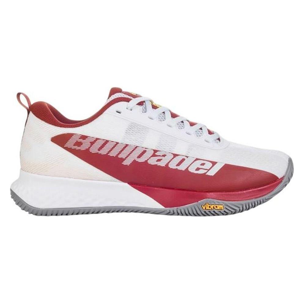Bullpadel, Herren, Hallenschuhe, Padel-Sportschuhe Für Erwachsene X-Plo Vibram 25I Dunkelrot (45), Rot