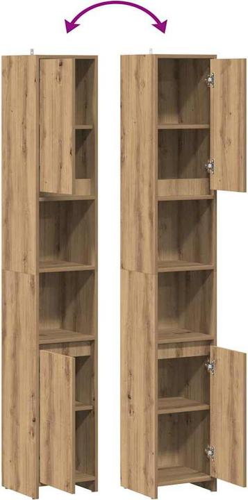 Image du produit vidaXL Badschrank (30 x 30 x 183.50 cm)