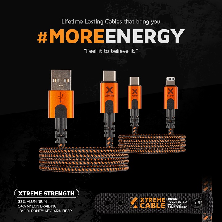 Image du produit Xtorm Xtreme Series USB-C - Lightning (1.50 m)