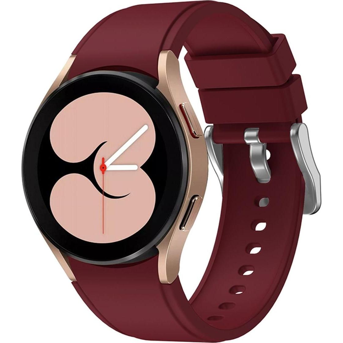 König Design Sport Ersatz Armband für Samsung Galaxy Watch 4 Classic 42 mm Silikon Band Loop (Silikon, Galaxy watch 4 cl...