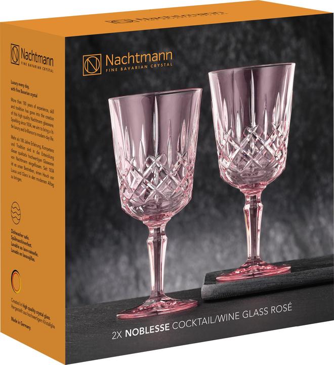 Image du produit Nachtmann Verre à cocktail/à vin rosé SET/2 617/0 Noblesse UK/3 (35.50 cl, 2 Verres, Set de verres à vin)