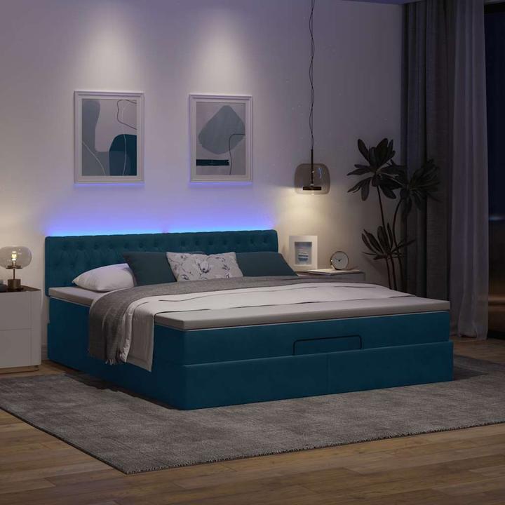 Produktbild vidaXL Ottoman-Bett (160 x 200 cm)