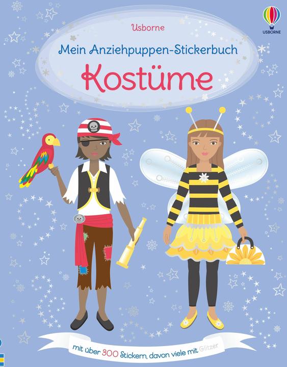 Image du produit Mon livre d'autocollants de poupées à habiller : Costumes