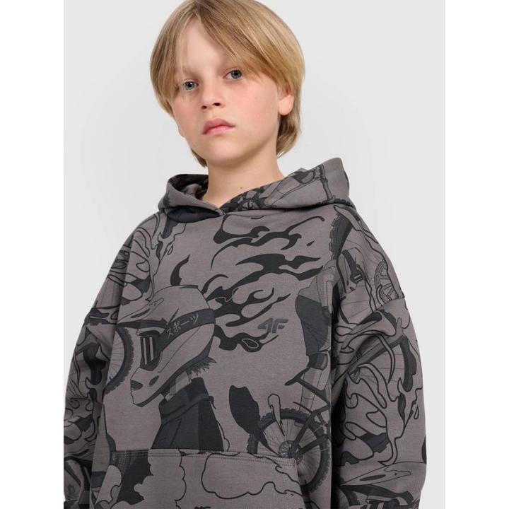 Produktbild 4F Jungen-Sweatshirt mit Kapuze (134)