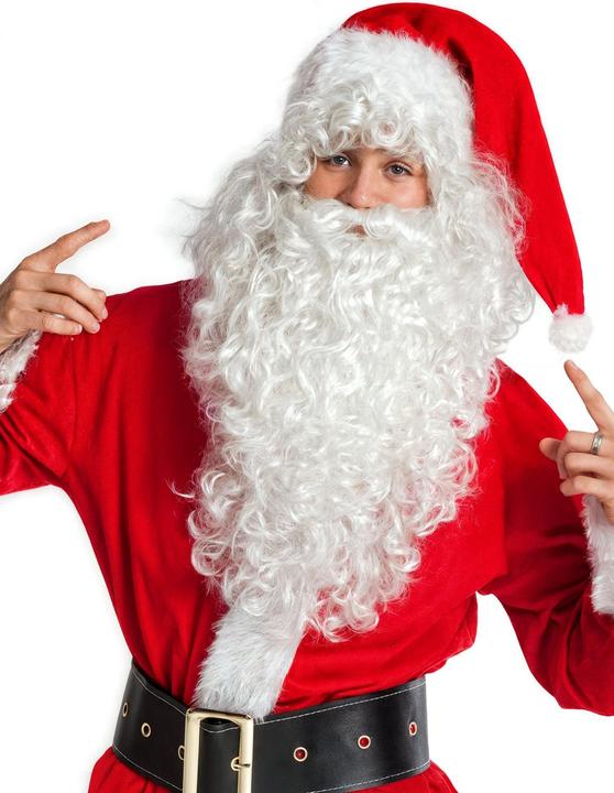 Produktbild Widmann Weihnachtsmann Bart Mit Perücke: (ohne Mütze)