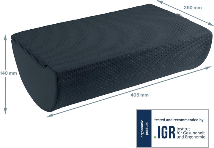 Actual product image Leitz Ergo Cosy footrest (26 x 14 x 40.5 cm)