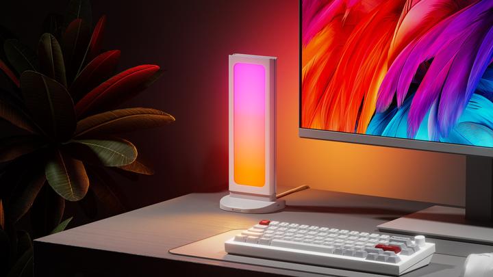 Image du produit Nanoleaf Pegboard Desk Dock weiss