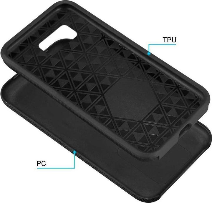 Actual product image Cadorabo Hybrid Triangle Hull (Samsung Galaxy S8+)