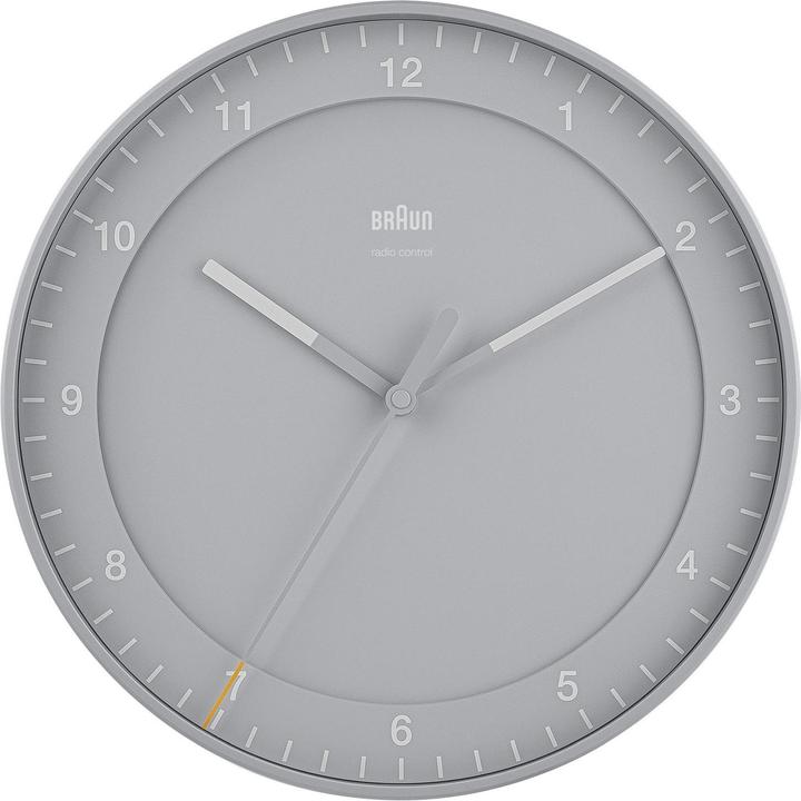 Image du produit Braun Horloge murale, grise avec radio (30 cm)