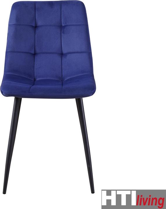 Produktbild HTI-Living Stuhl Mesa Velvet Blau