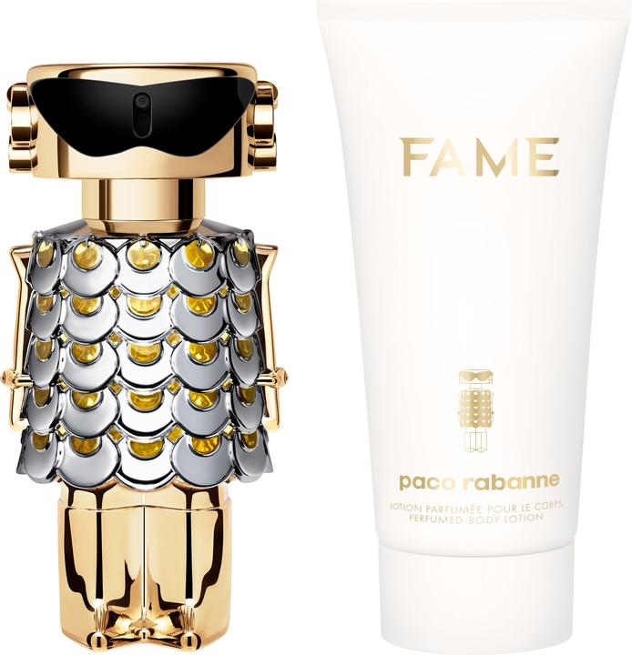 Produktbild Paco Rabanne Fame Christmas 2023 Eau de Parfum 50 / Body Lotion 75 (Parfum Set)