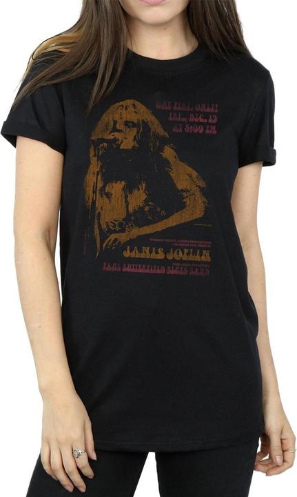 Produktbild Janis Joplin Madison Square Garden Boyfriend Fit TShirt (S)