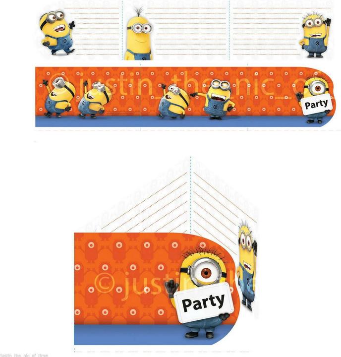 Immagine prodotto Minions Set di inviti (confezione da 12) (12 pz.)