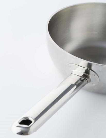 Actual product image Demeyere Apollo (20 cm, Frying pan, Stainless steel)