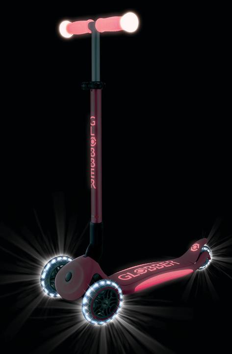 Produktbild Globber Elite Glow Lights Scooter 3-rädrig - Leuchtet in der Nacht